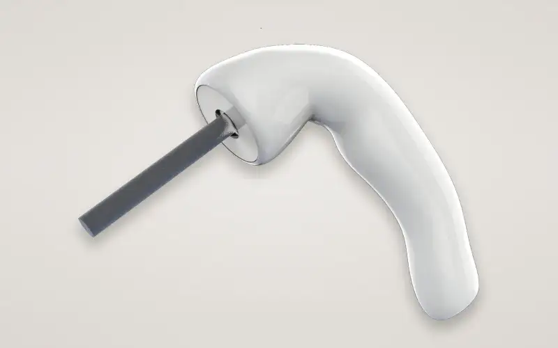 Render of the assembled EKKO Wand.