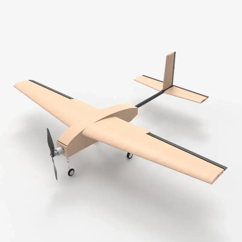Render of the UAV from the front quarter.